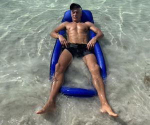 Michał Żebrowski w formie życia