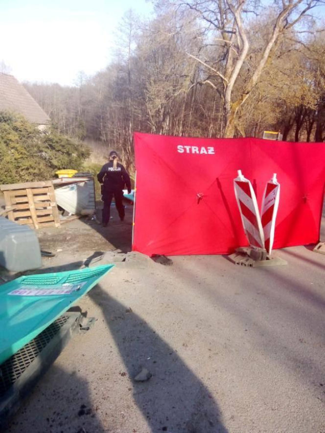 Tragiczny wypadek pod Kościerzyną