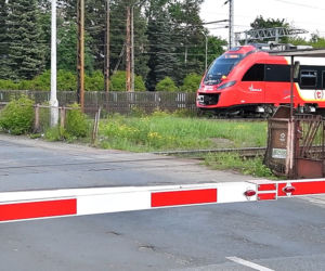 Wypadek na przejeździe Olszynka Grochowska