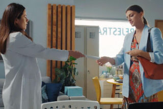 M jak miłość odc. 1909. Kasia (Paulina Lasota), Anka Sokołowska (Katarzyna Russ)