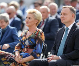 Para prezydencka na dożynkach