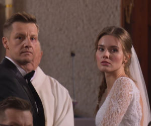 M jak miłość odc. 1634. Franka (Dominika Kachlik), Paweł (Rafał Mroczek)