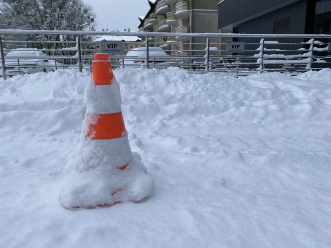 Zima w Olsztynie - 31 grudnia 2025