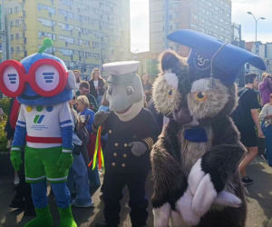 Spacerek na uniwerek w Szczecinie