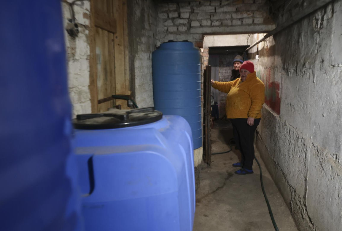 Orichiw w obwodzie zaporoskim na Ukrainie po ataku Rosjan