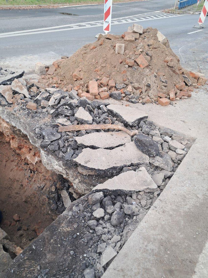 Historyczne odkrycie podczas naprawy wodociągu