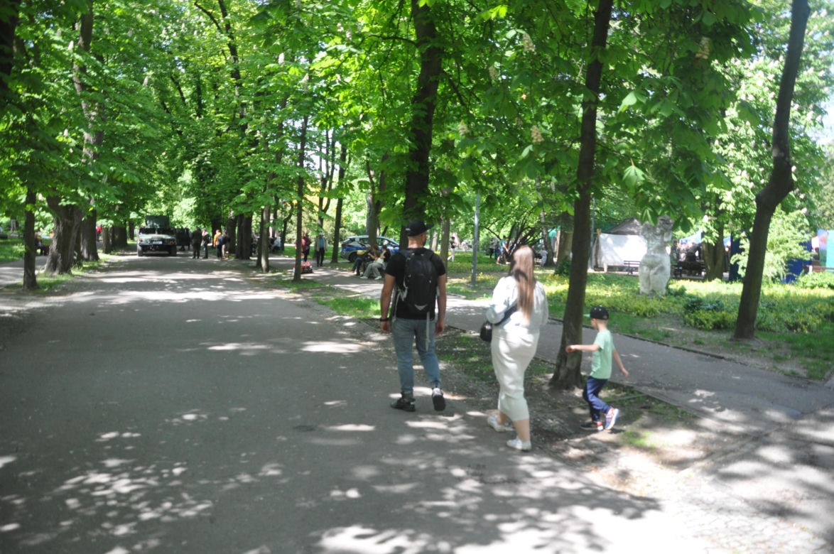 Park Miejski w Kielcach. Wiosna 2025