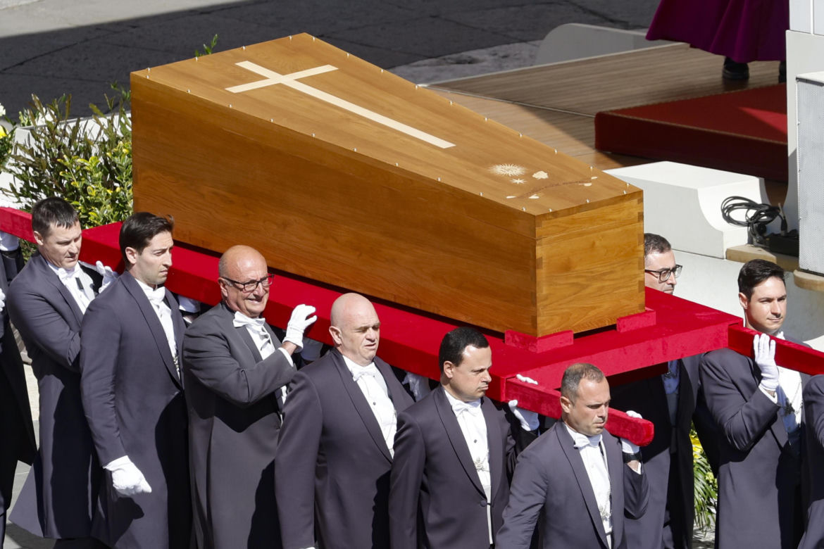 Watykan. Pogrzeb papieża Franciszka