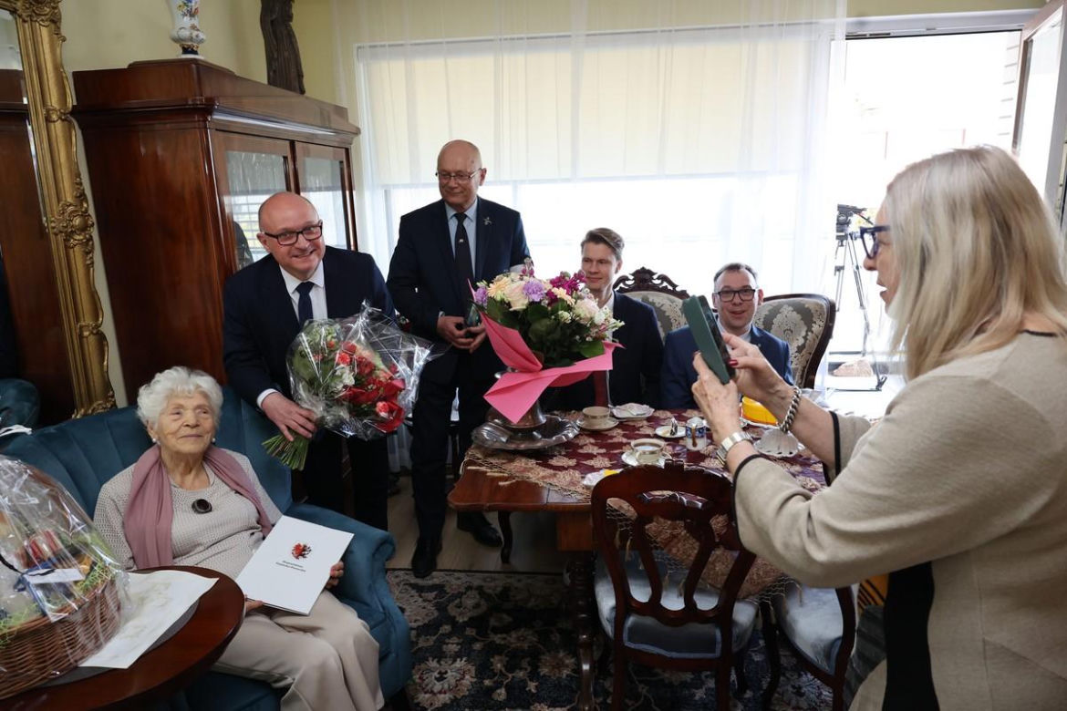 105 lat, tysiące wspomnień i awans na pułkownika. Niezwykły jubileusz Urszuli Tauer!