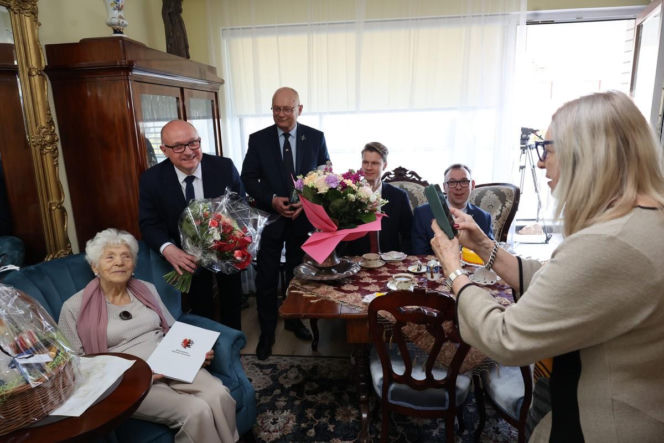 105 lat, tysiące wspomnień i awans na pułkownika. Niezwykły jubileusz Urszuli Tauer!