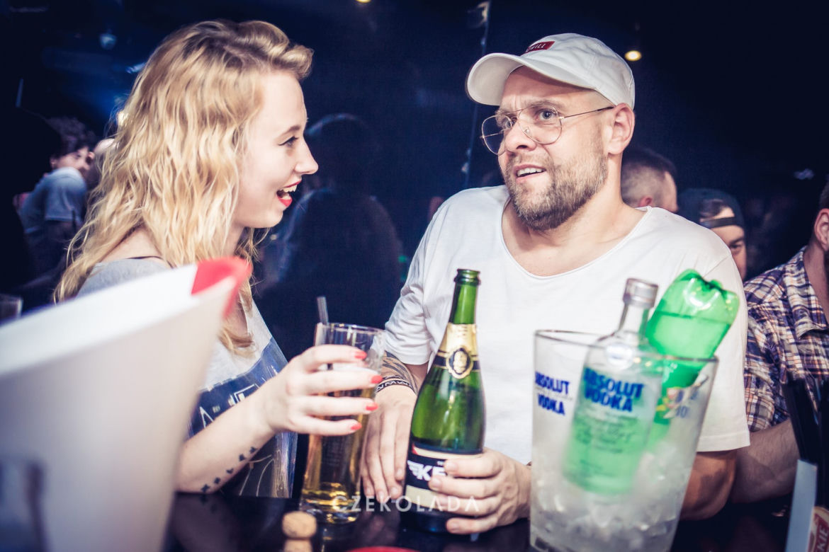 8. W ten weekend w Klubie Czekolada gościł TEDE