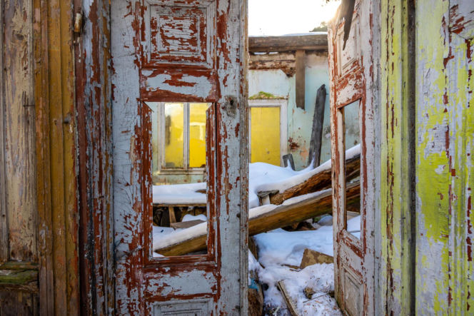 Ruiny domu Wedla w Otwocku