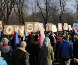 Marsz KOD w Warszawie, 27.02.2016