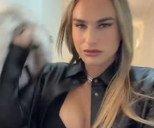 Aryna Sabalenka z głębokim dekoltem