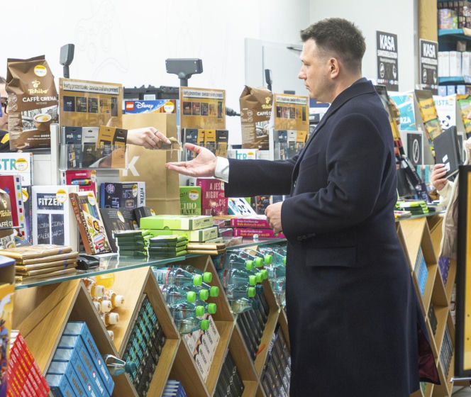 Zakupowy zawrót głowy Sławomira Mentzena