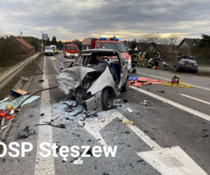 Makabryczny wypadek w Rosnówku