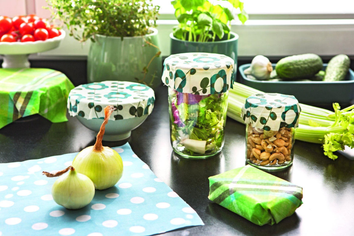 Woskowijki DIY – zamiat folii stretchowej i aluminiowej oraz papieru