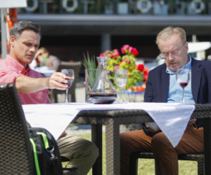 Pierwsza miłość po wakacjach 2019. Łukasz Magnus (Jan Wieczorkowski), Olgierd Gwiazda „Wodnik” (Daniel Olbrychski)