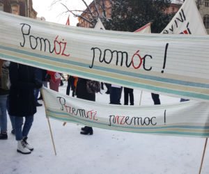marsz przeciw faszyzmowi