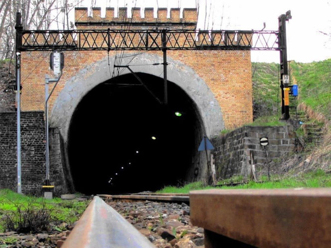 Tunel kolejowy w Rydułtowach