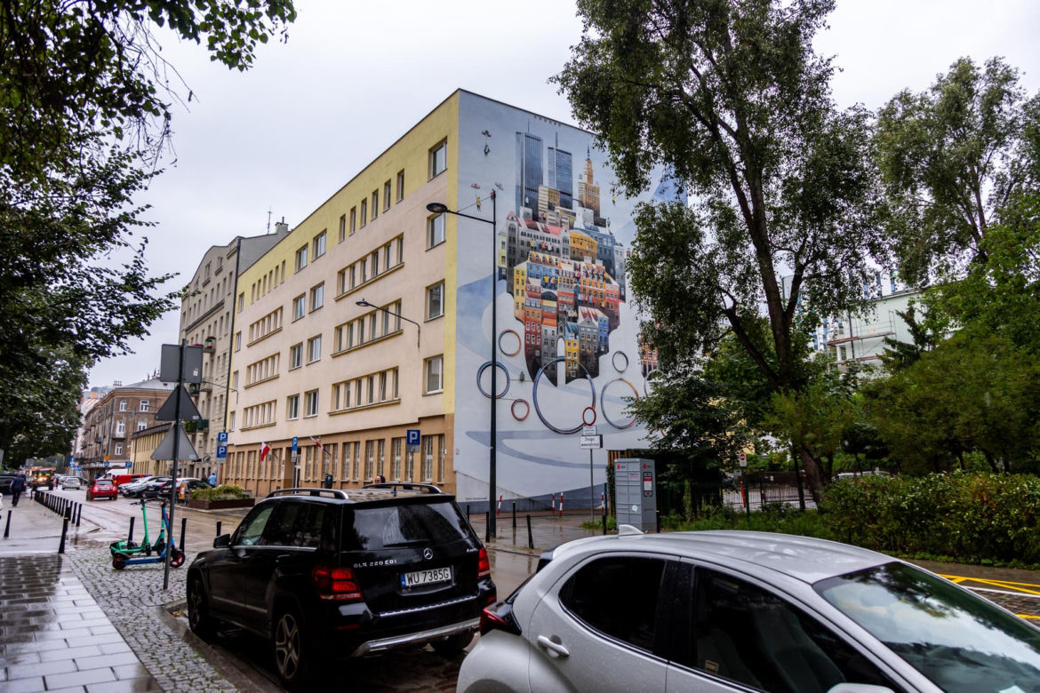 Murale w Warszawie