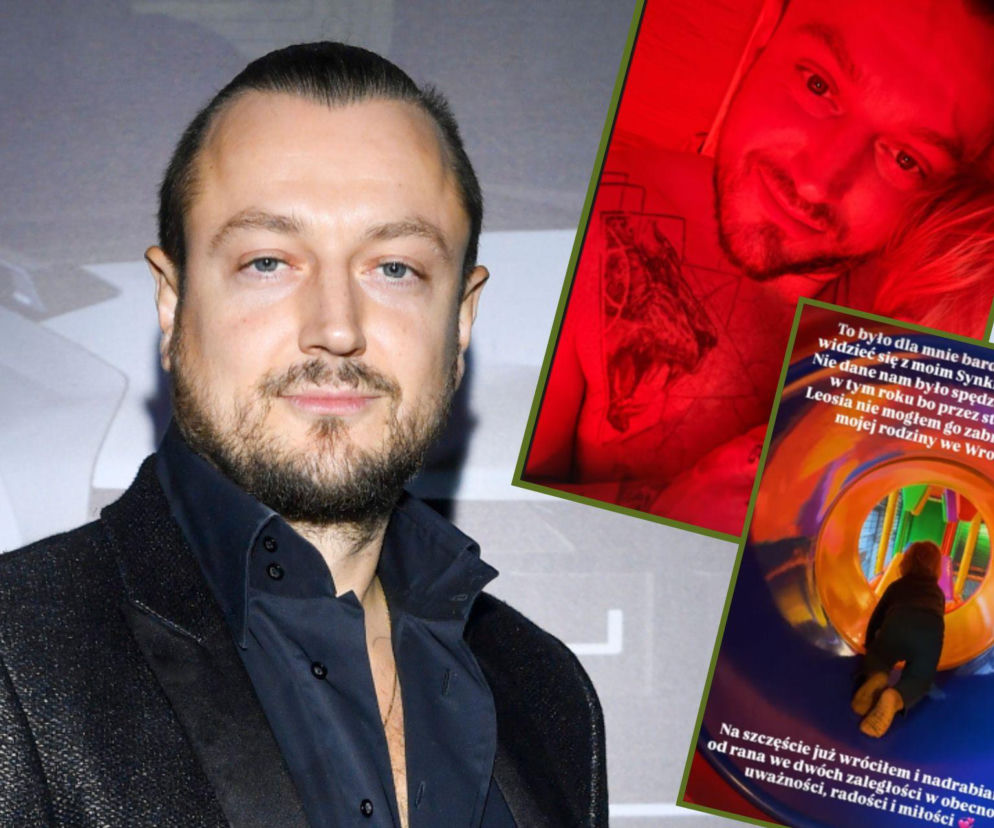 Baron i Sandra Kubicka znów się rozstali. Ich syn Leonard nie spędził świąt z ojcem