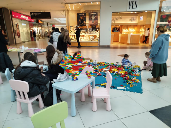 Zbiórka pod hasłem "Walentynki z Sercem" odbyła się 14 lutego w Galerii Siedlce