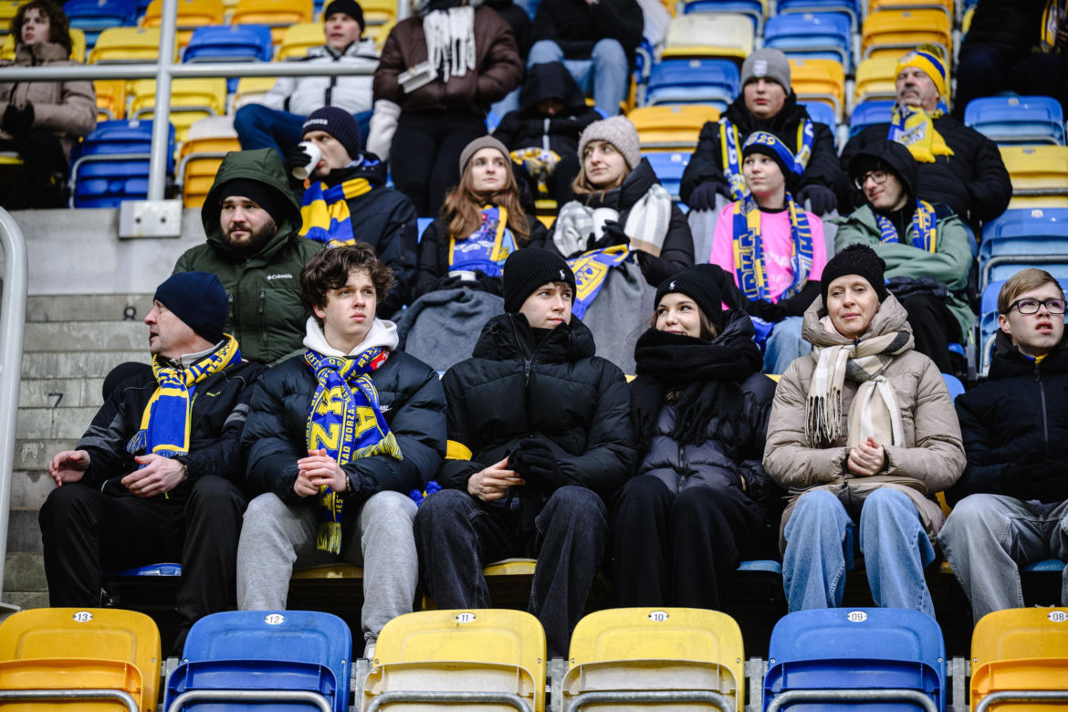 Arka Gdynia - Legia Warszawa: Zdjęcia kibiców z meczu 20. kolejki PKO BP Ekstraklasy