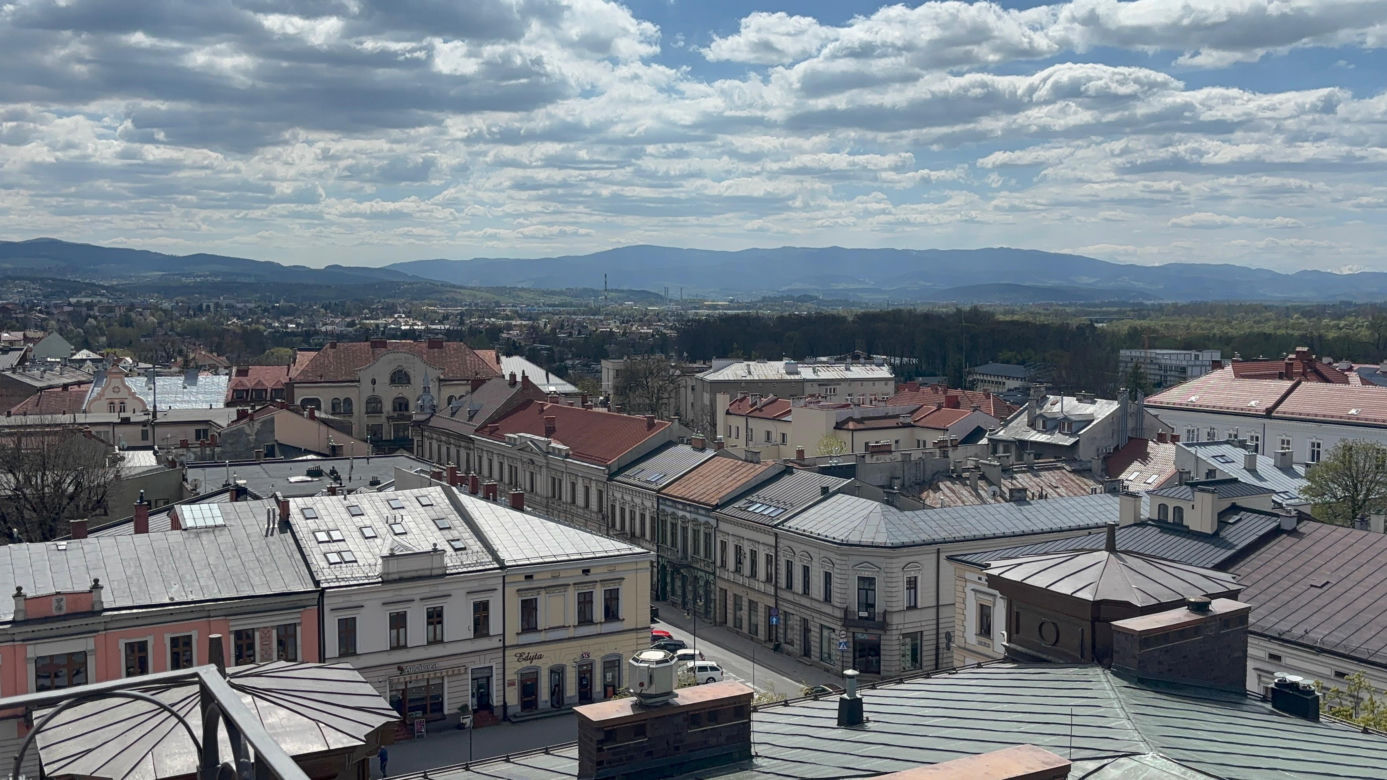 Byliśmy na szczycie wieży ratuszowej