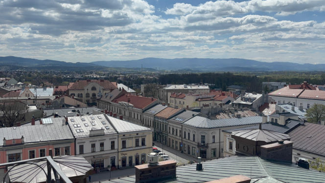 Byliśmy na szczycie wieży ratuszowej