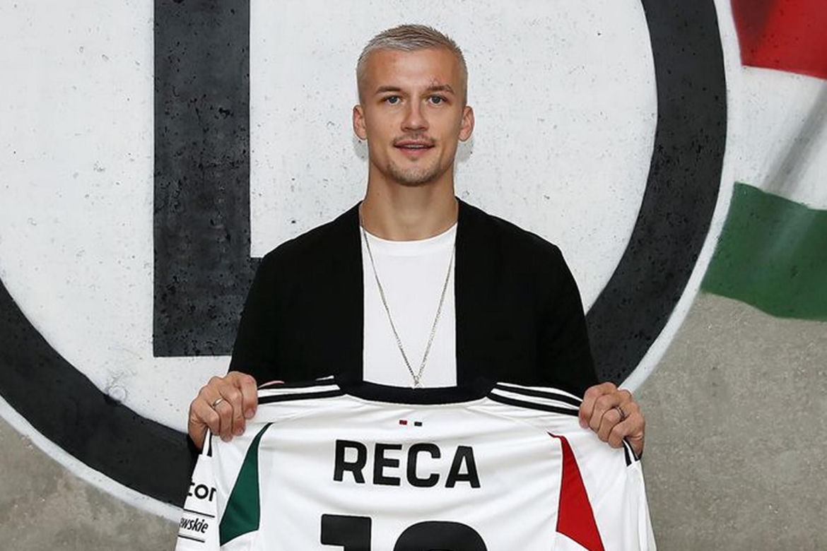 Arkadiusz Reca w Legii