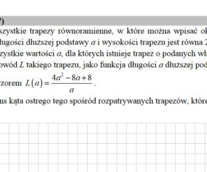 Matura 2020 rozszerzona matematyka. Przykładowe zadania egzaminacyjne