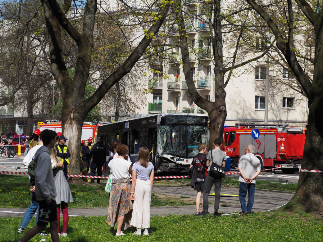 Kraków. Wypadek na os. Zgody