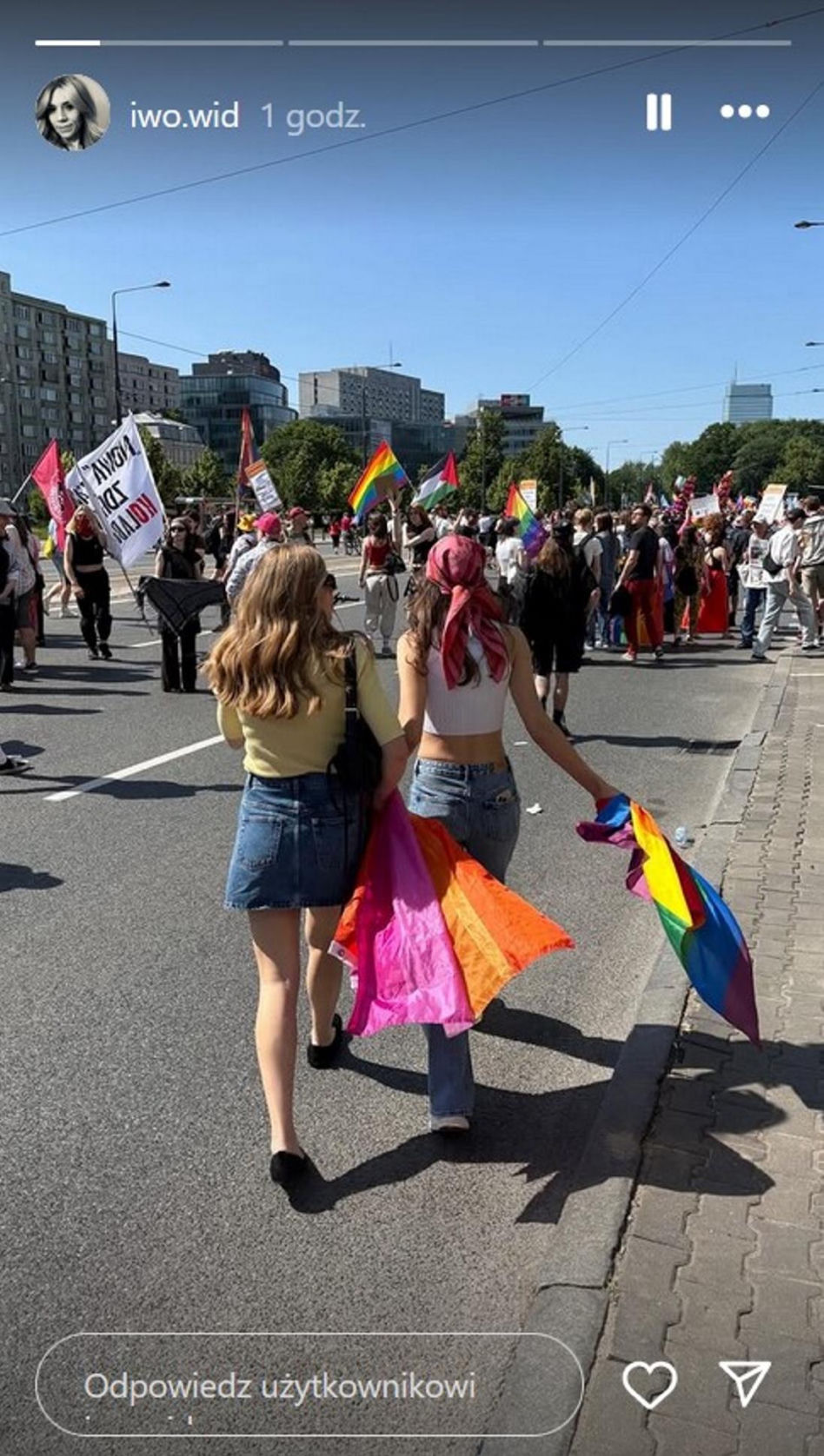Gwiazdy na Paradzie Równości.