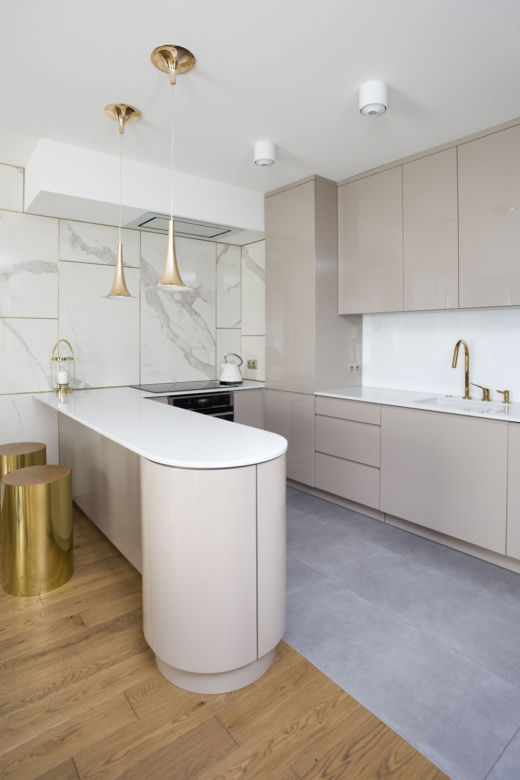 Eleganckie wnętrze apartamentu