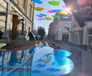 Ozdoby w centrum Leszna