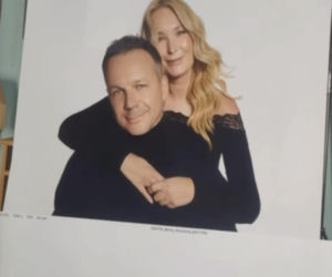 Barwy szczęścia. Karolina (Marta Dąbrowska), Bruno (Lesław Żurek)