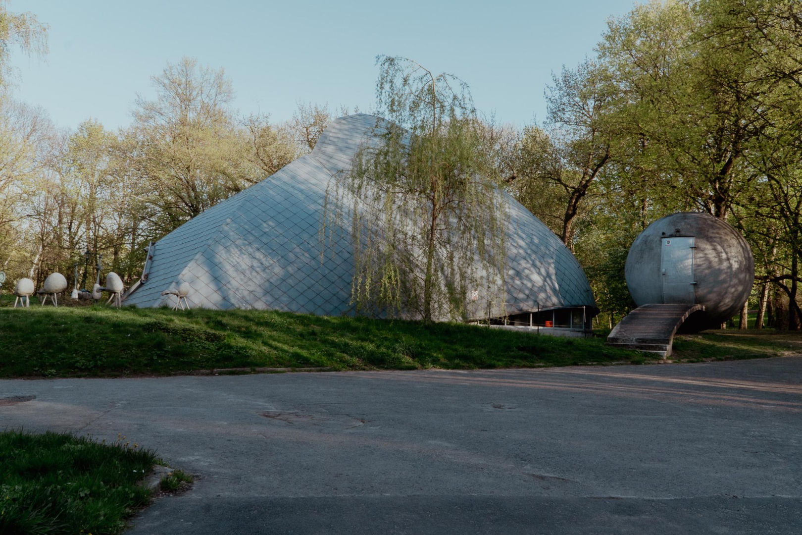 Pracownia Bronisława Chromego w Krakowie. Dawna muszla koncertowa
