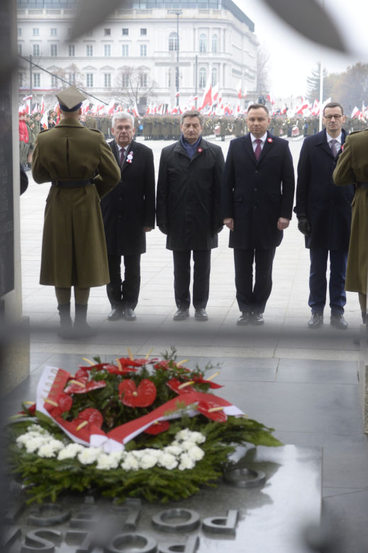 Uroczystości na Grobie Nieznanego Żołnierza