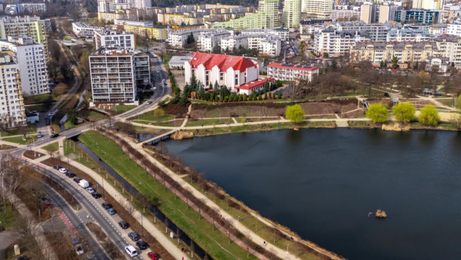 Park Nad Balatonem w Warszawie