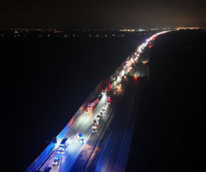 Wypadek na autostradzie A2