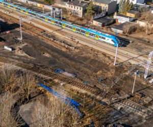 Przebudowa linii kolejowej E65 w Sosnowcu, remonty wiaduktów, dworca, peronów