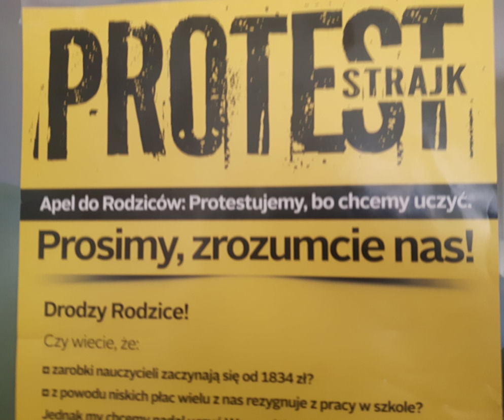 Strajk nauczycieli