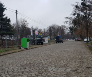 Skład bomb z czasów II wojny światowej na budowie we Wrocławiu