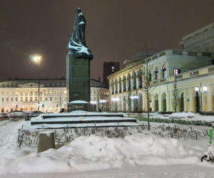 Zimowe utrudnienia w Warszawie