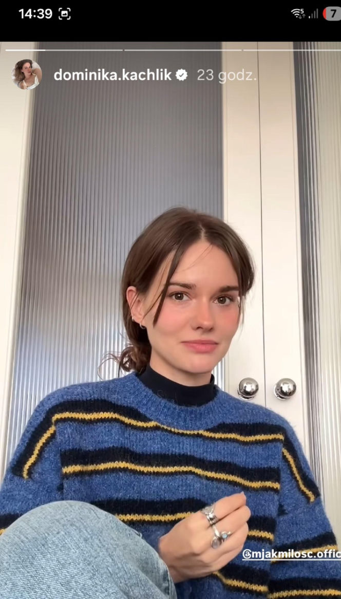 Dominika Kachlik (Franka z M jak miłość) o śmierci swojej bohaterki na Instagramie