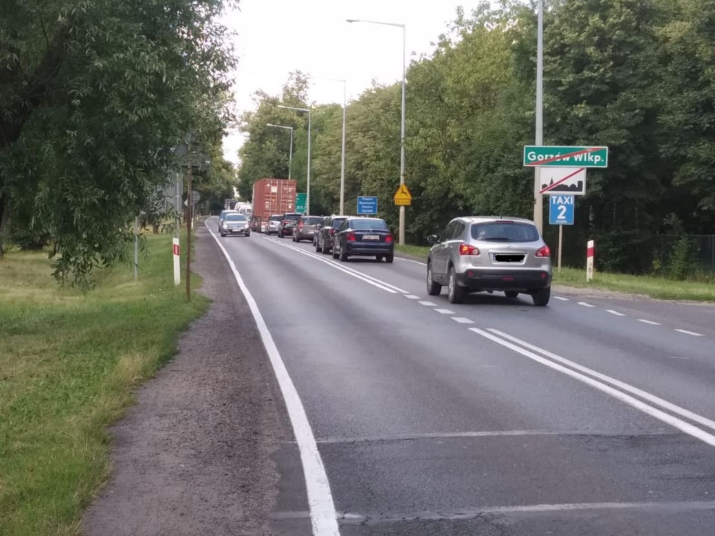 Zobaczcie jak przebiegał protest w Wawrowie. 