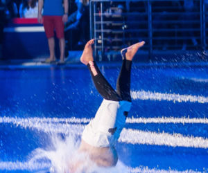 Celebrity Splash, odcinek 1,  ADAM KRAŚKO