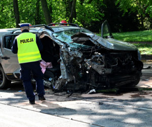 Szczecin: Wypadek na ulicy Niemierzyńskiej