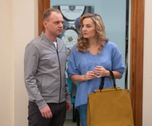 Na Wspólnej odc. 2881. Kamil Hoffer (Kazimierz Mazur), Zuza (Małgorzata Socha)